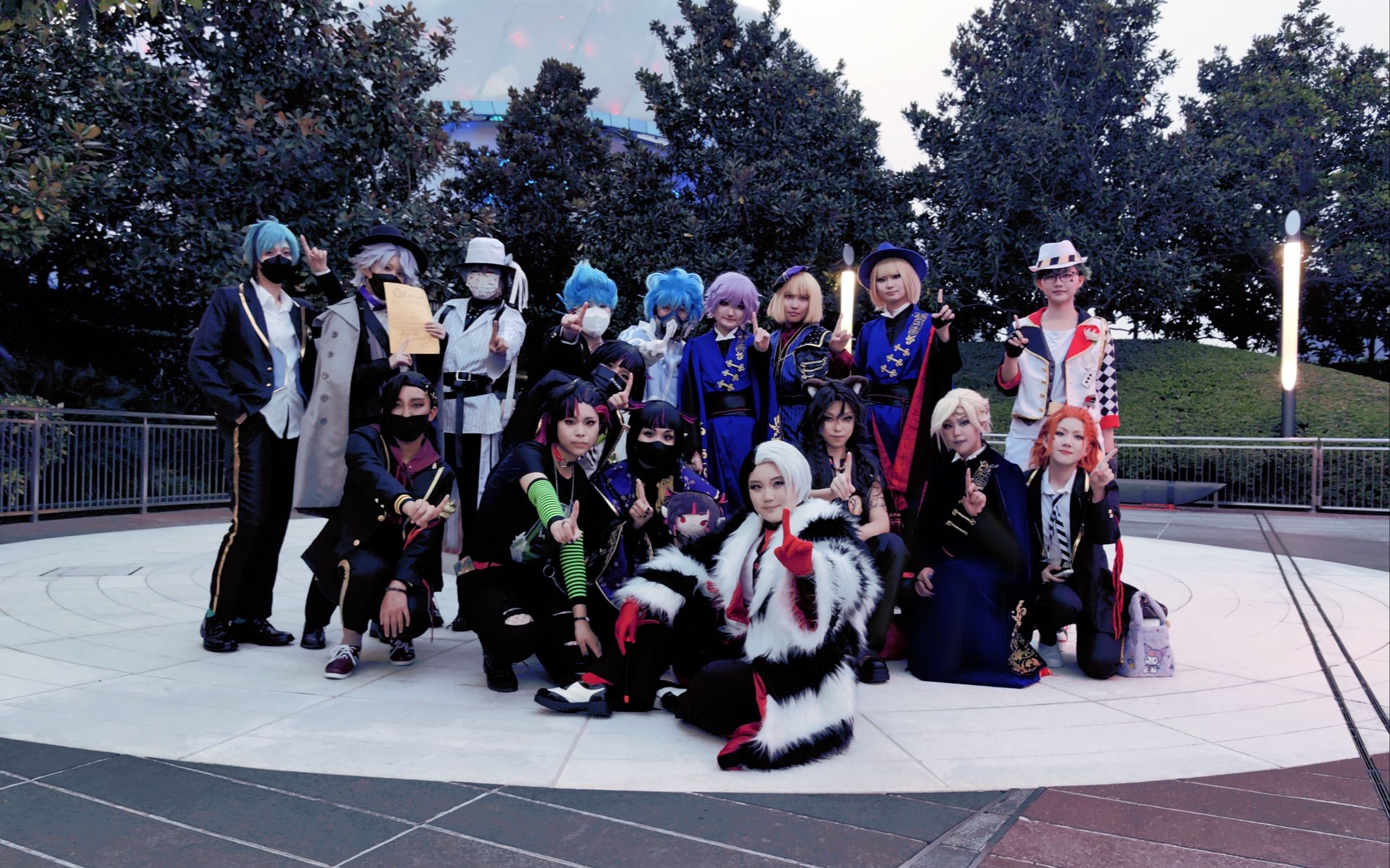 【扭曲仙境cos团建】夜鸦学院攻占上迪!