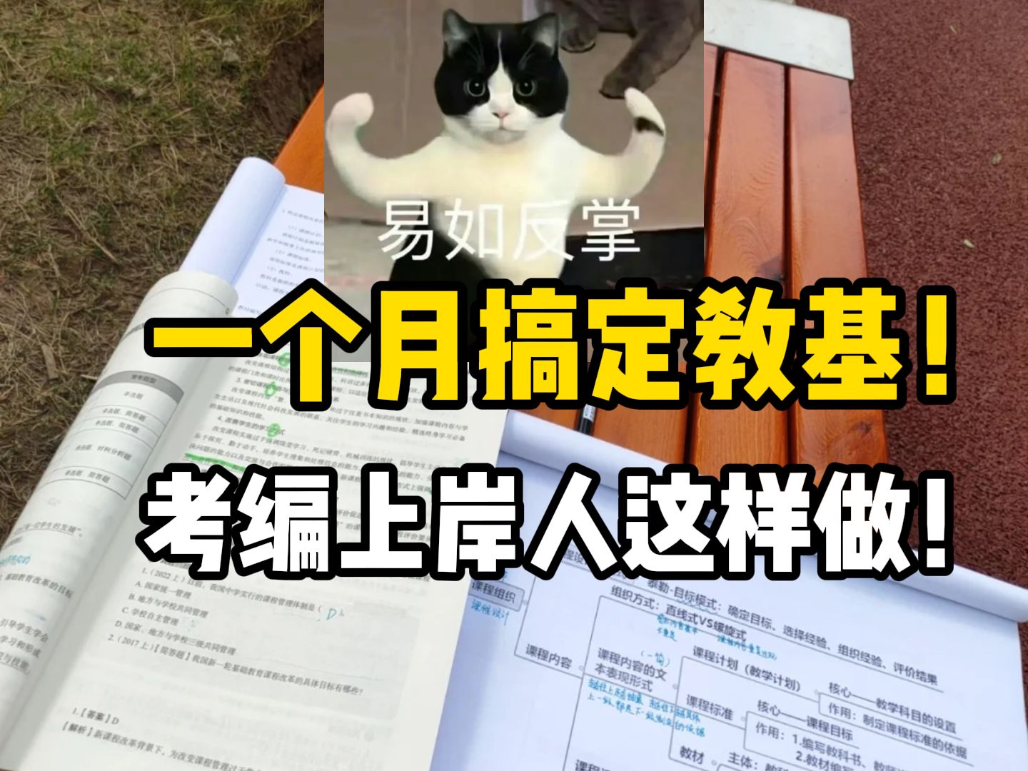 上岸之后终于把教基整明白了!一个月搞定教基!考编上岸人这样做!哔哩哔哩bilibili