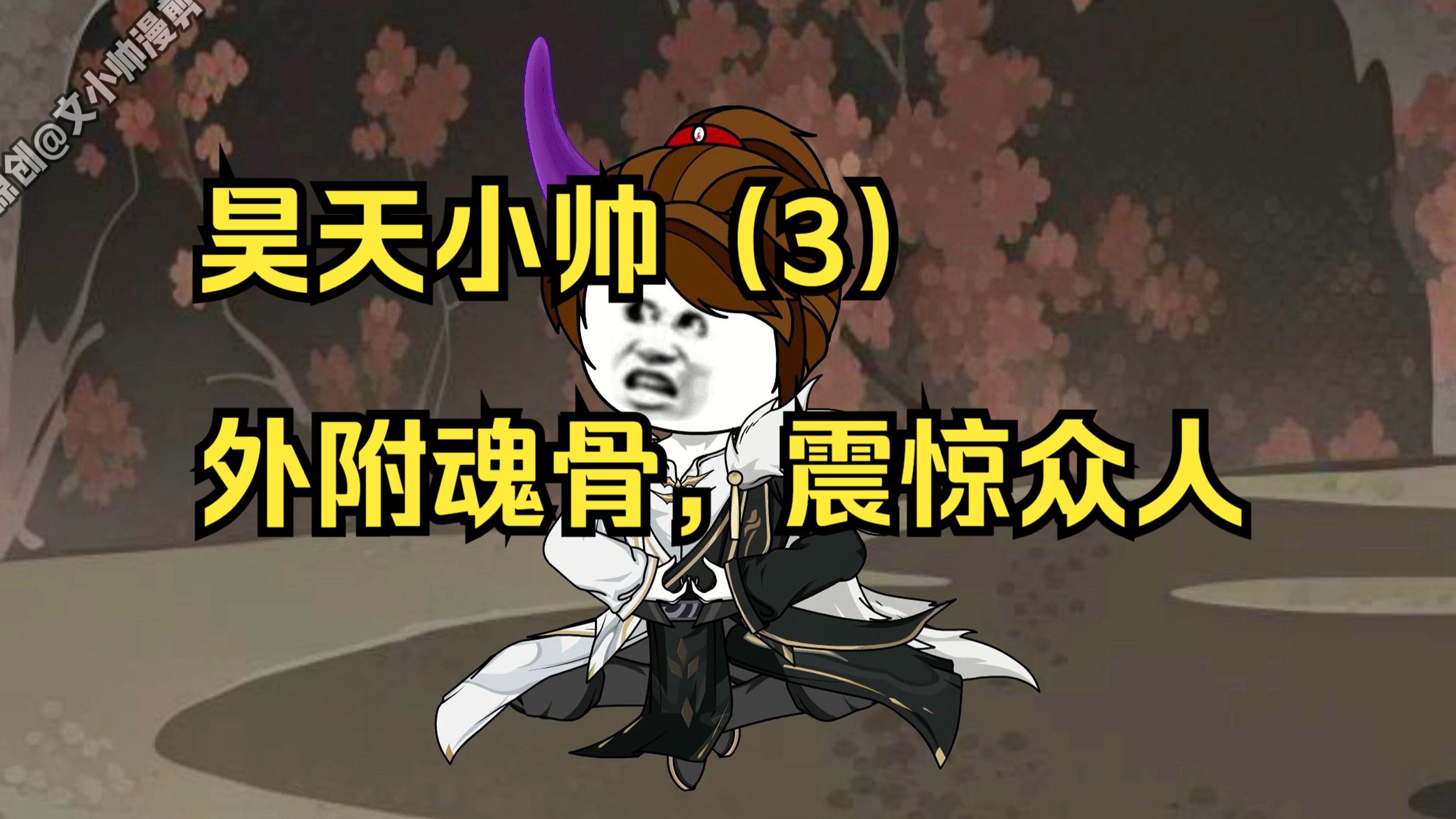 昊天小帅(3)外附魂骨,震惊众人!-文小帅漫剪-文小帅漫剪-哔哩哔哩视频