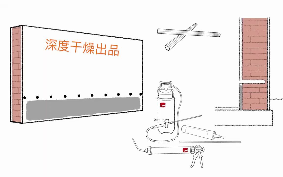 地下车库阴角渗漏潮湿治理 墙角堵漏施工哔哩哔哩bilibili