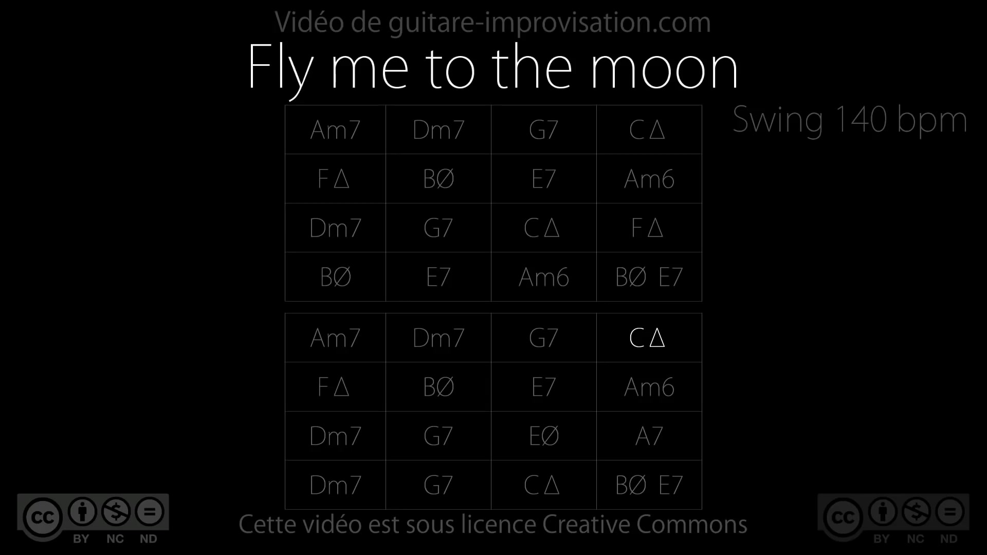 [图]爵士名曲Fly Me To The Moon 伴奏带 Jamtrack Am