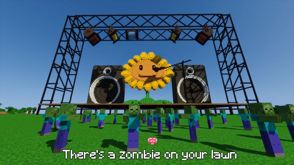 [图]【Minecraft】There's a zombie on your lawn