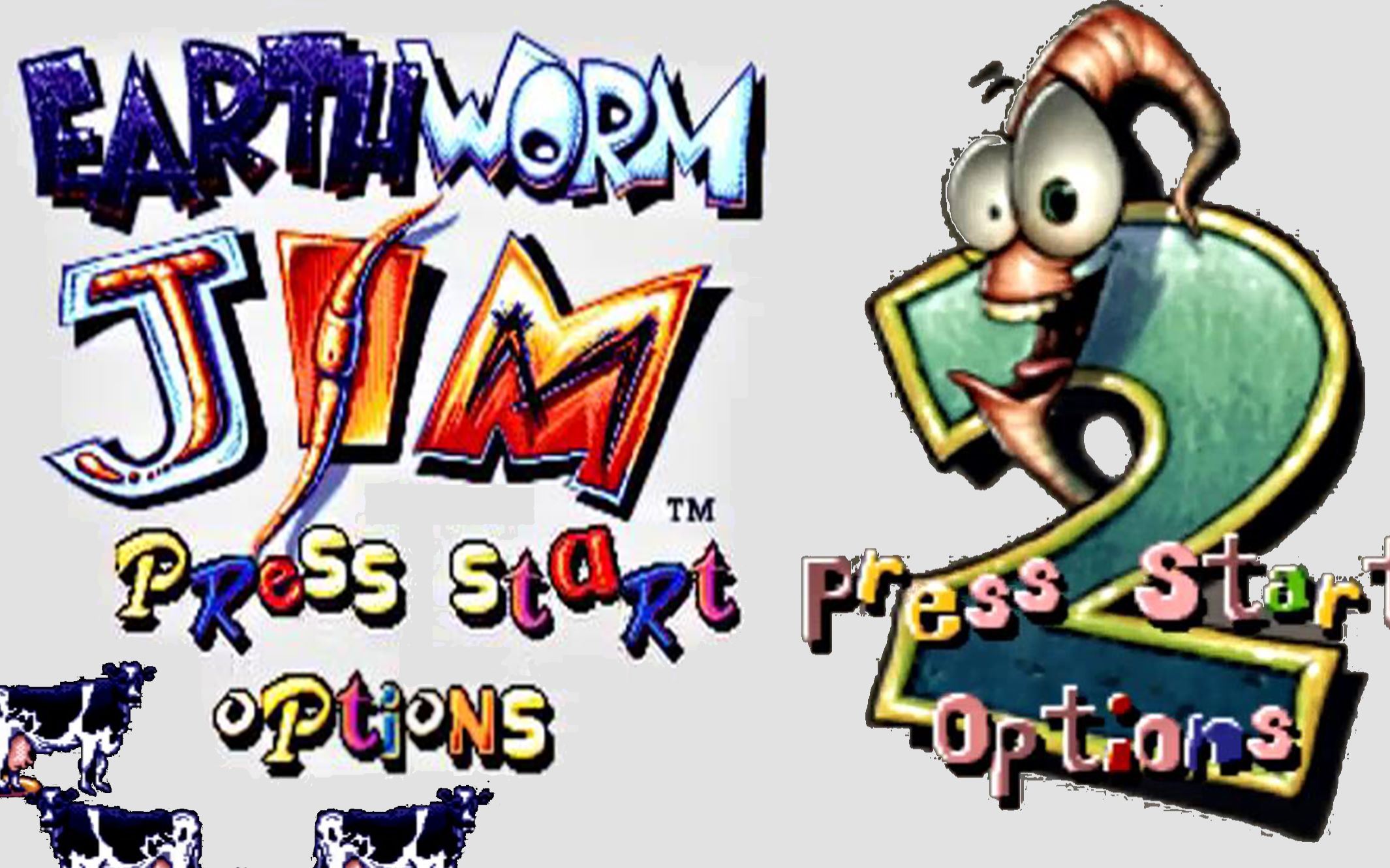 Earthworm Jim蚯蚓战士1&2 全Boss哔哩哔哩bilibili