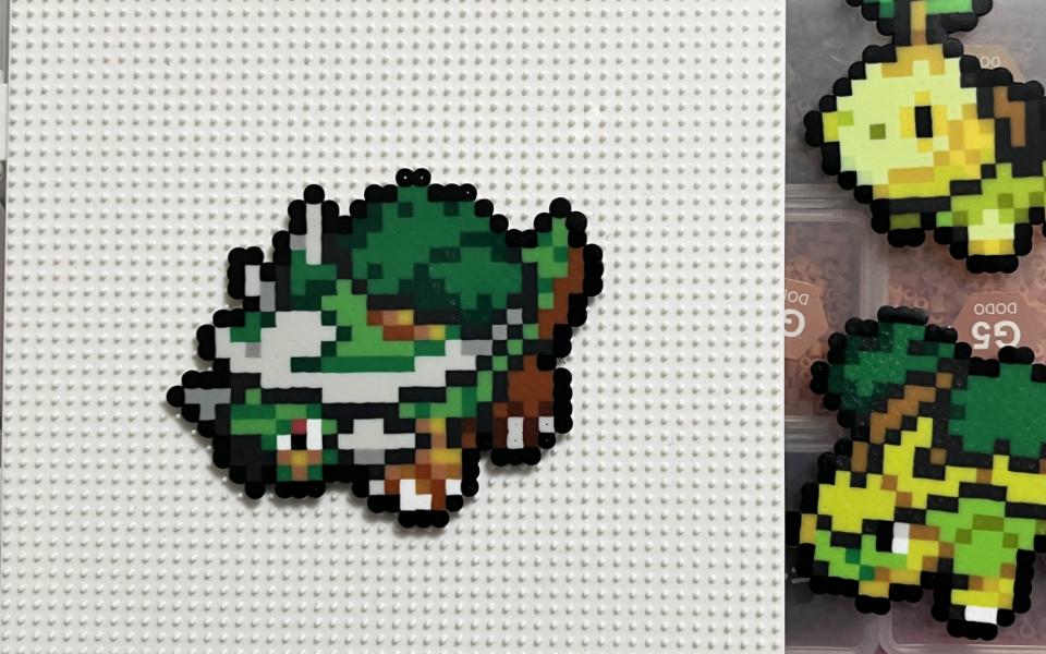 拼豆宝可梦像素图鉴-389土台龟