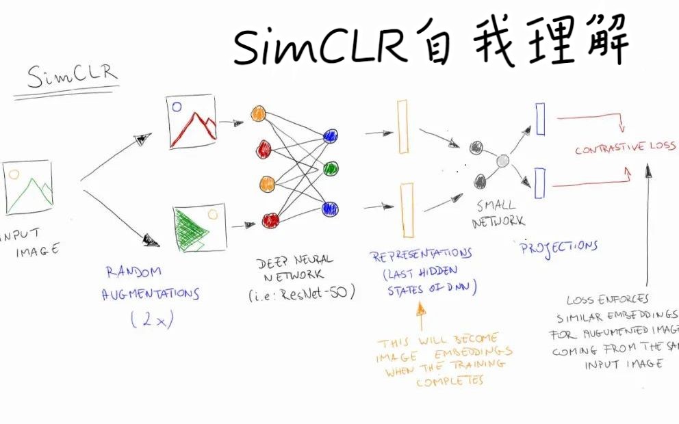 SimCLR的基本流程哔哩哔哩bilibili