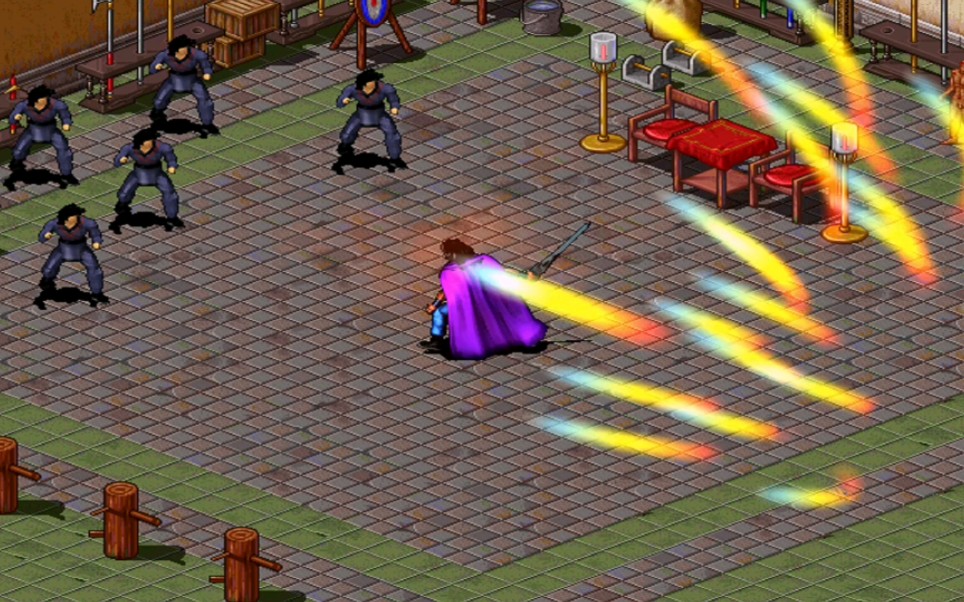 经典怀旧【风云之天下会】武功招式展示