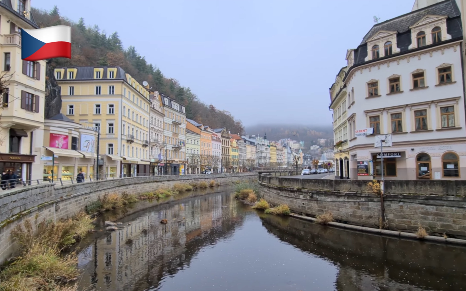 【超清】漫步游捷克卡罗维发利(Karlovy Vary)|捷克西端的一个著名矿泉疗养地 2021.11哔哩哔哩bilibili