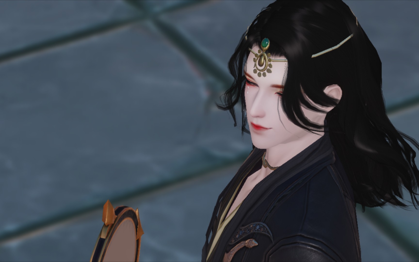 一梦江湖 伽蓝脑壳 剃头剃到了伽蓝脑壳,好看疯了