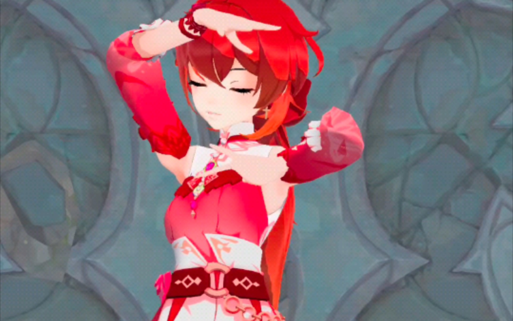 【mmd移动端】女装迪卢克_哔哩哔哩_bilibili