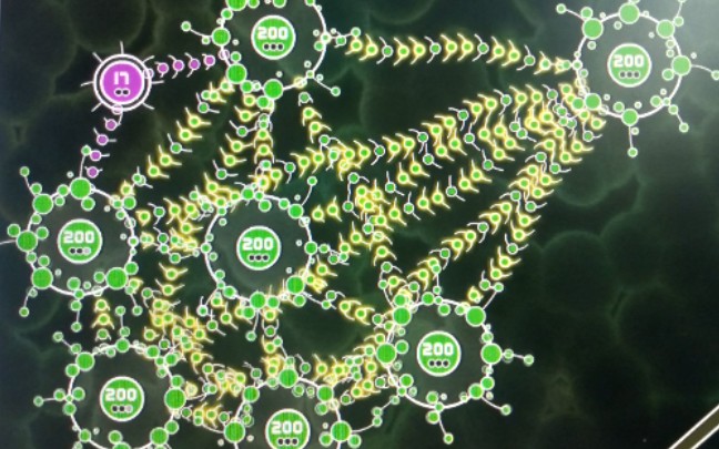 [图]【细菌大战2】挑战自制最难关卡5，后面判断稍有失误不过依然顺利过关~