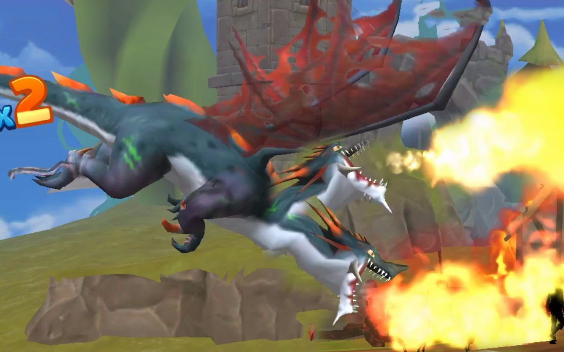 饥饿龙进化 古老又神秘的喷火恶龙