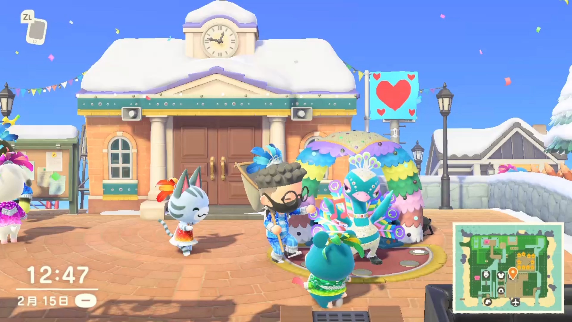 活动作品动森狂欢节