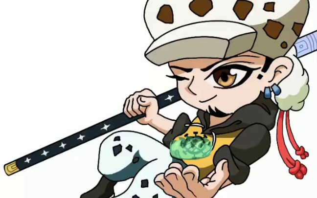 简单q版罗#海贼王