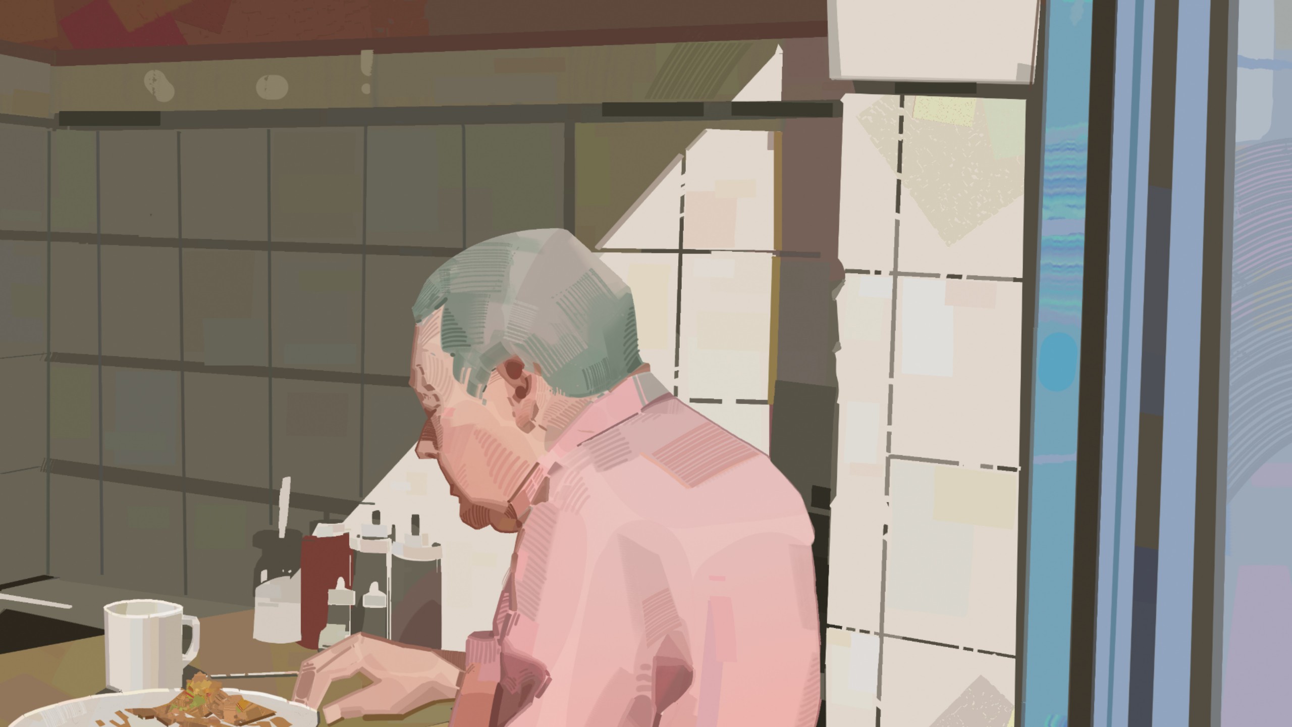 色彩的尽头是光色分形