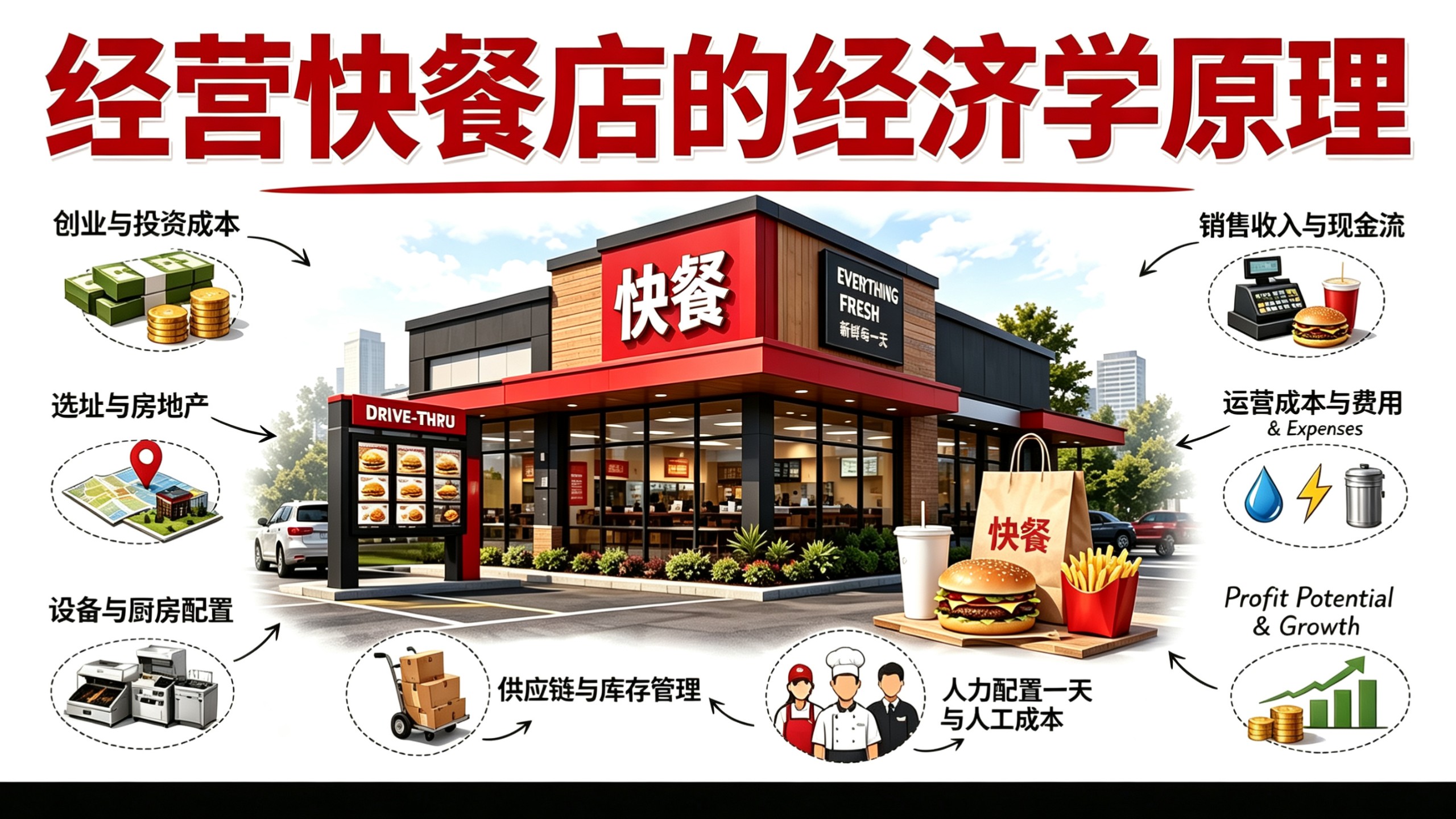 经营快餐店的经济学原理。