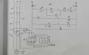 Download Video: 利用中间继电器判断电路停电故障