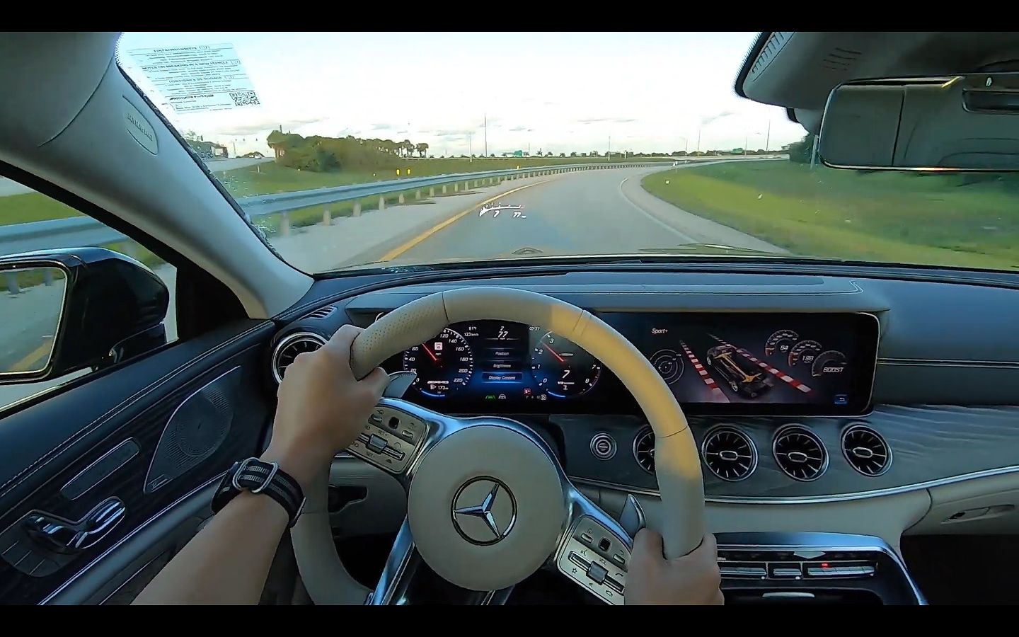 「第一视角」2020款 奔驰amg gt63 s 4.0l 9at v8 630匹!
