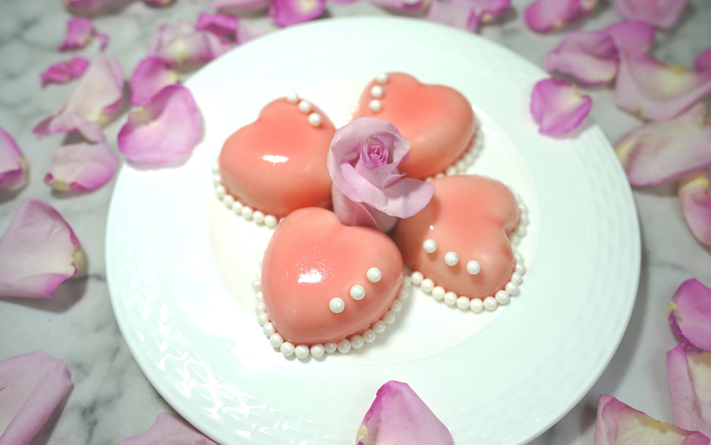 少女心7815镜面桃子慕斯蛋糕 梦幻高颜值甜品 在家享受高端下午茶