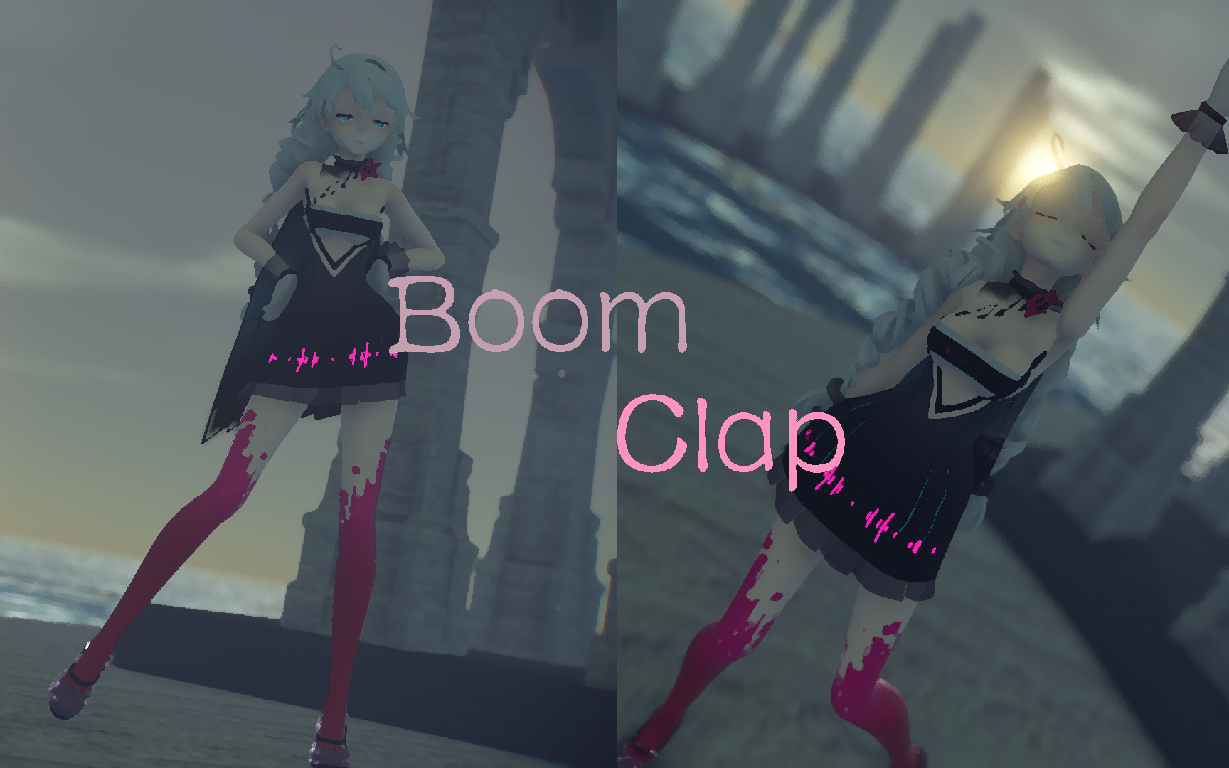 【MMD场景配布】爱的悸动不断重复永不停歇—Kiana—Boom Clap哔哩哔哩bilibili