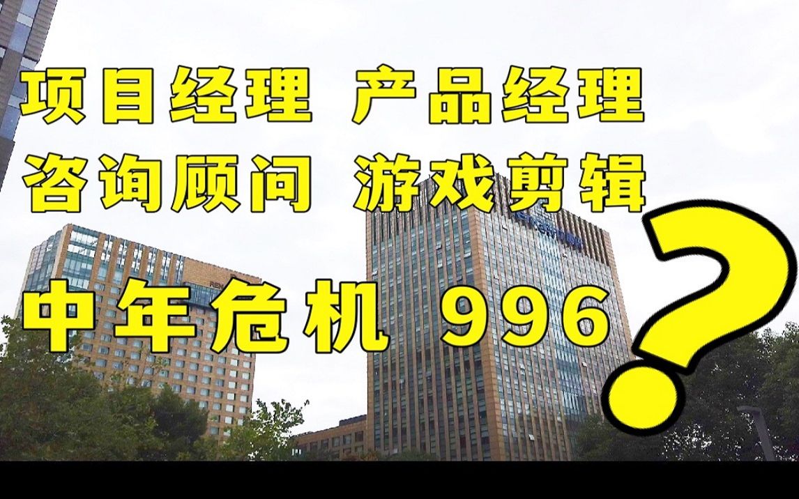 上海CBD的白领们每天都在忙什么——漕河泾【项目经理/产品经理/咨询顾问/游戏剪辑|中年危机/996】哔哩哔哩bilibili