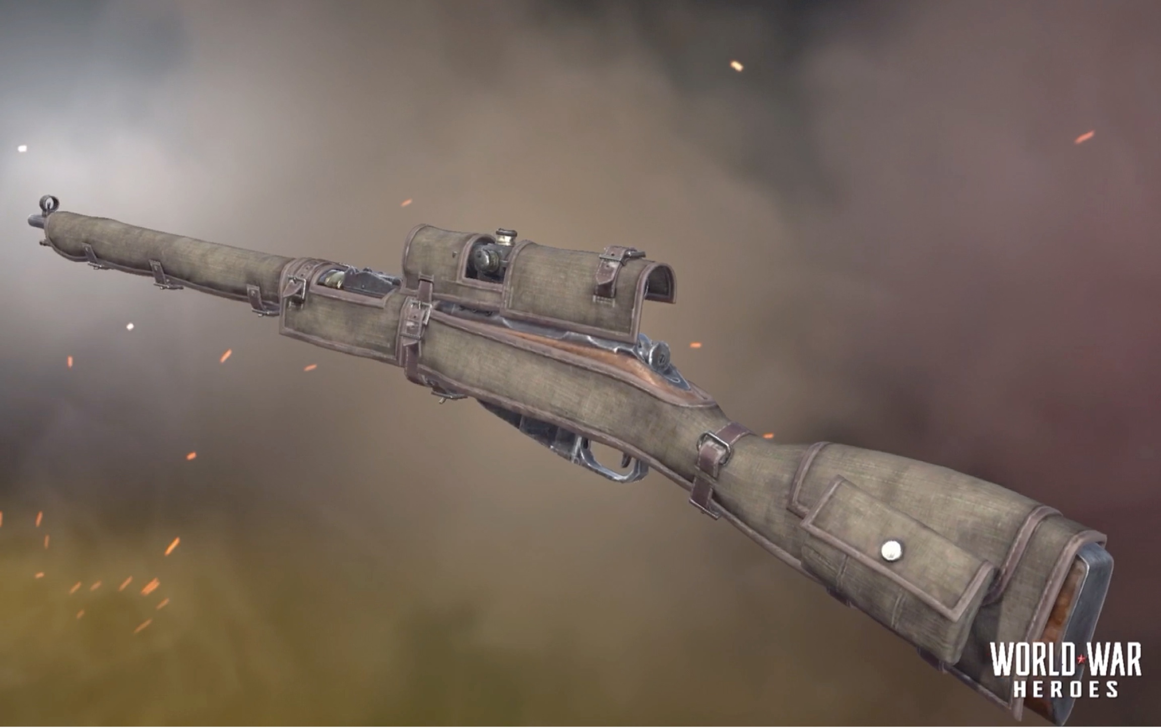 莫辛纳甘伪装布展示