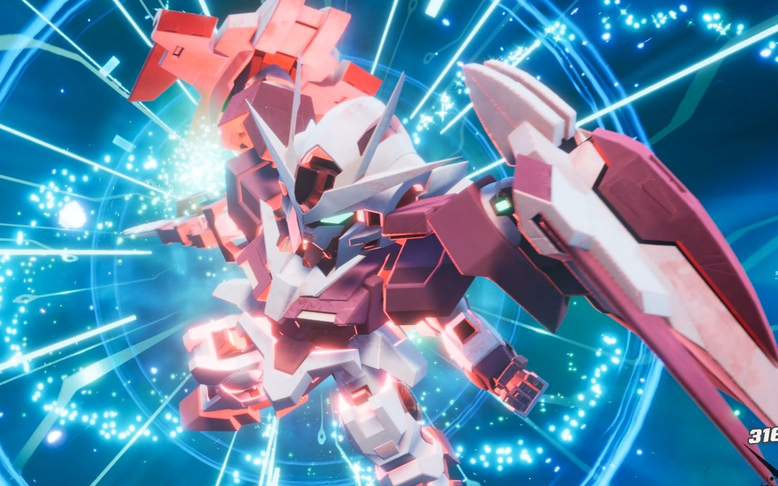 《sd高达激斗同盟》特殊台词集:刹那(00r&能天使rii&量子型00)