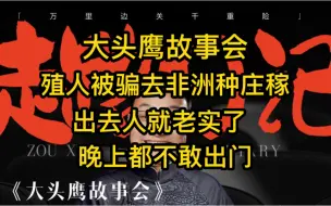 Download Video: 大头鹰故事会 殖人被骗到非洲种庄稼，出去人就老实了。晚上都不敢出门