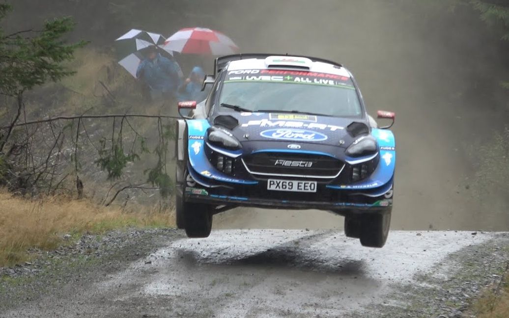 wrc-2019威尔士拉力赛 唱跳漂移 集锦1