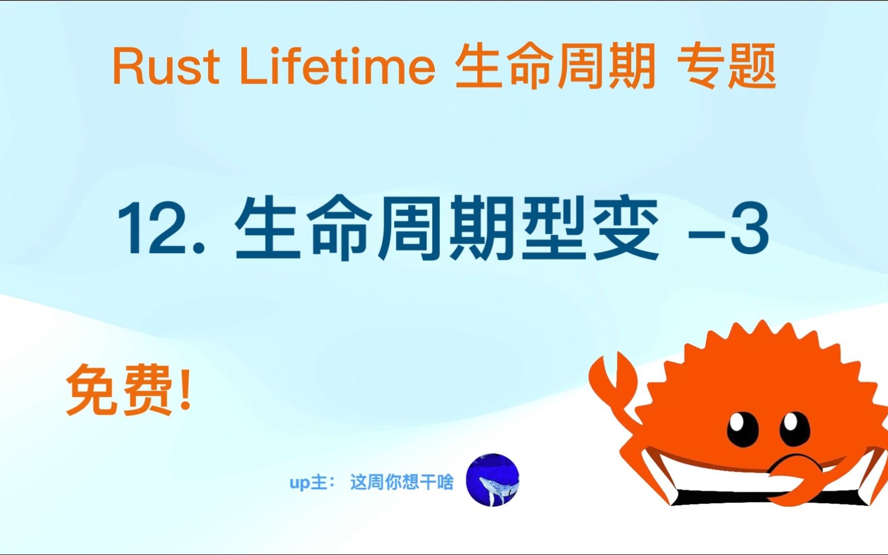 12. Rust生命周期型变 ,更多Rust lifetime型变的例子哔哩哔哩bilibili