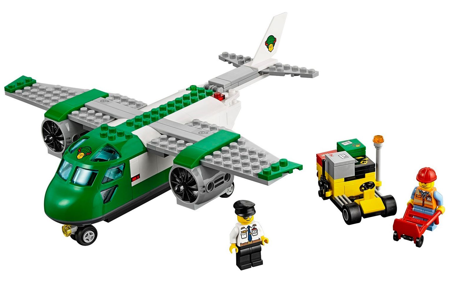 乐高lego60101城市系列货运飞机2016速拼评测