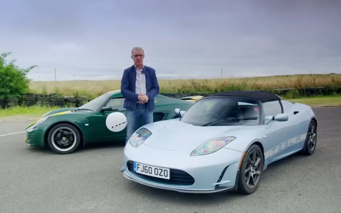 【top gear】路斯特vs特斯拉跑车ice v电动