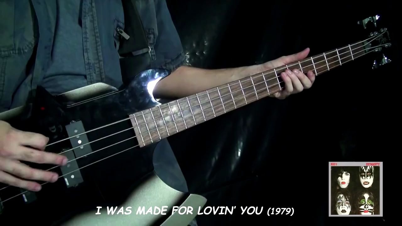 kiss乐队经典贝斯节奏翻弹