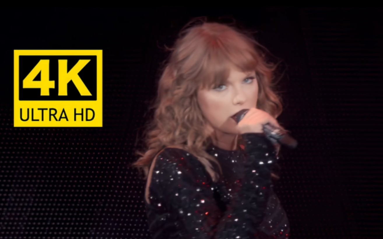 [图]【4K修复顶级画质】霉霉 Taylor Swift【I Did Something Bad】演唱会现场！