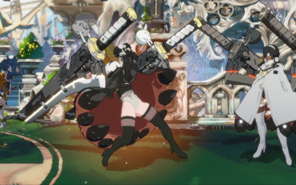 罪恶装备拉姆mod-斗篷无裙装2b小姐姐演示