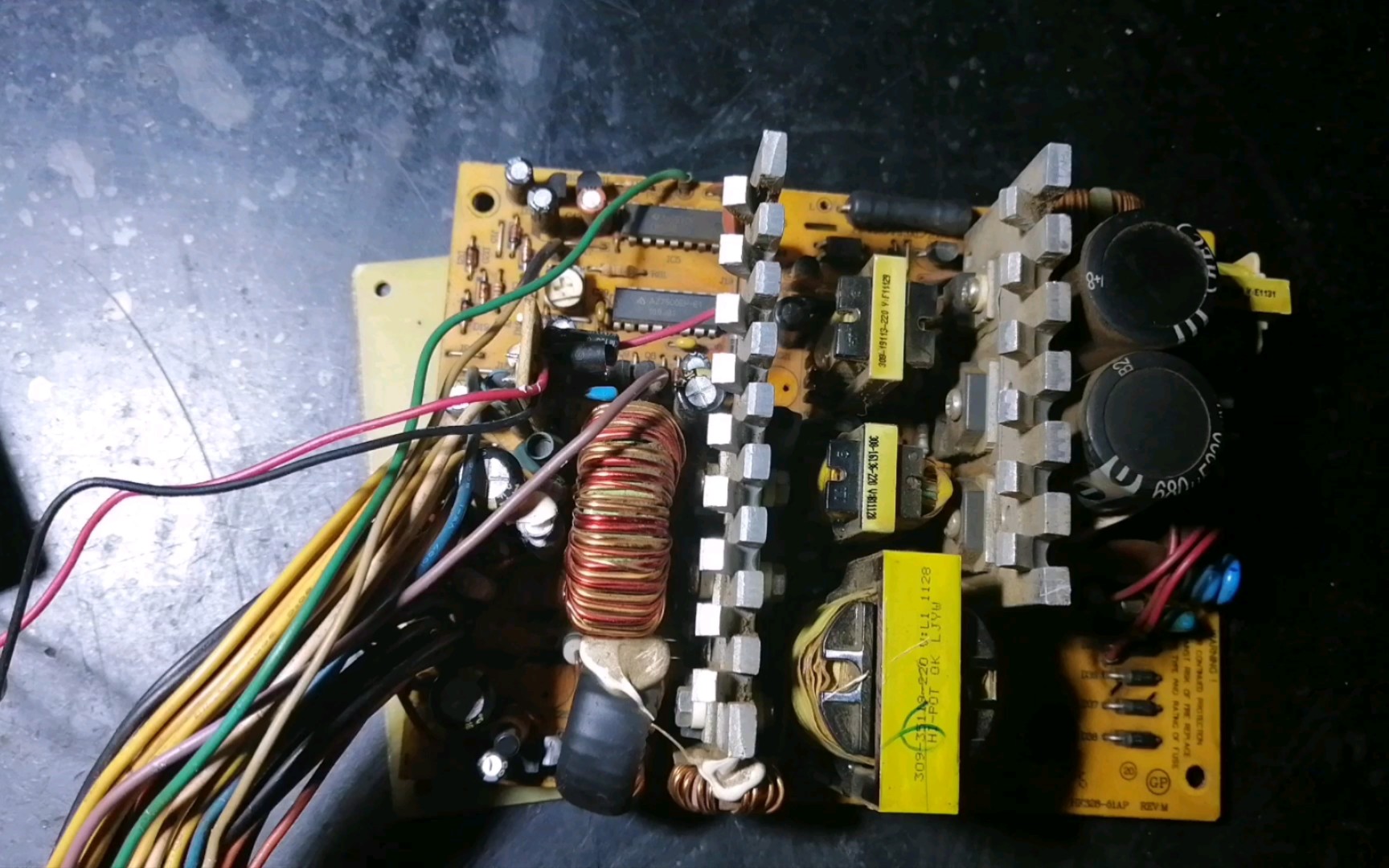 继续维修开关电源