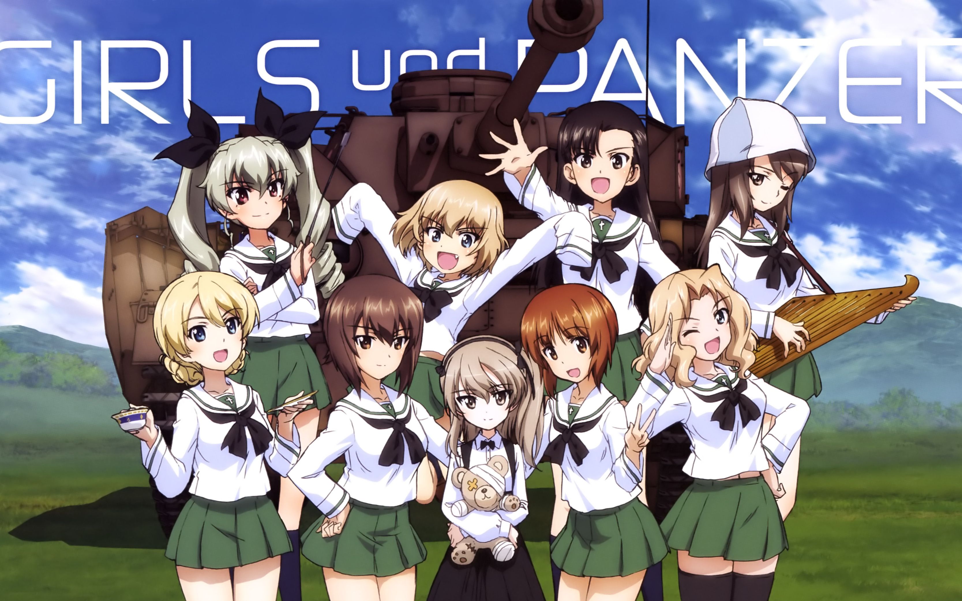 【少女与战车】昨日之对手,今日之战友 panzer vor!