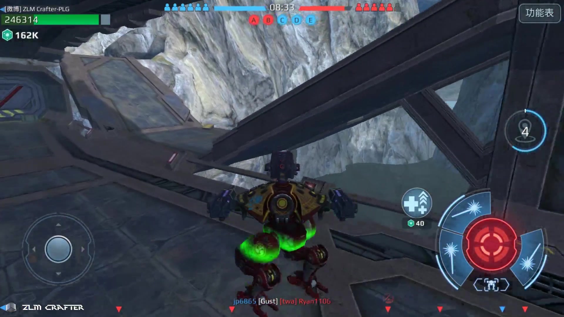 【War Robots】幻影失足?黑锤变身基座炮?
