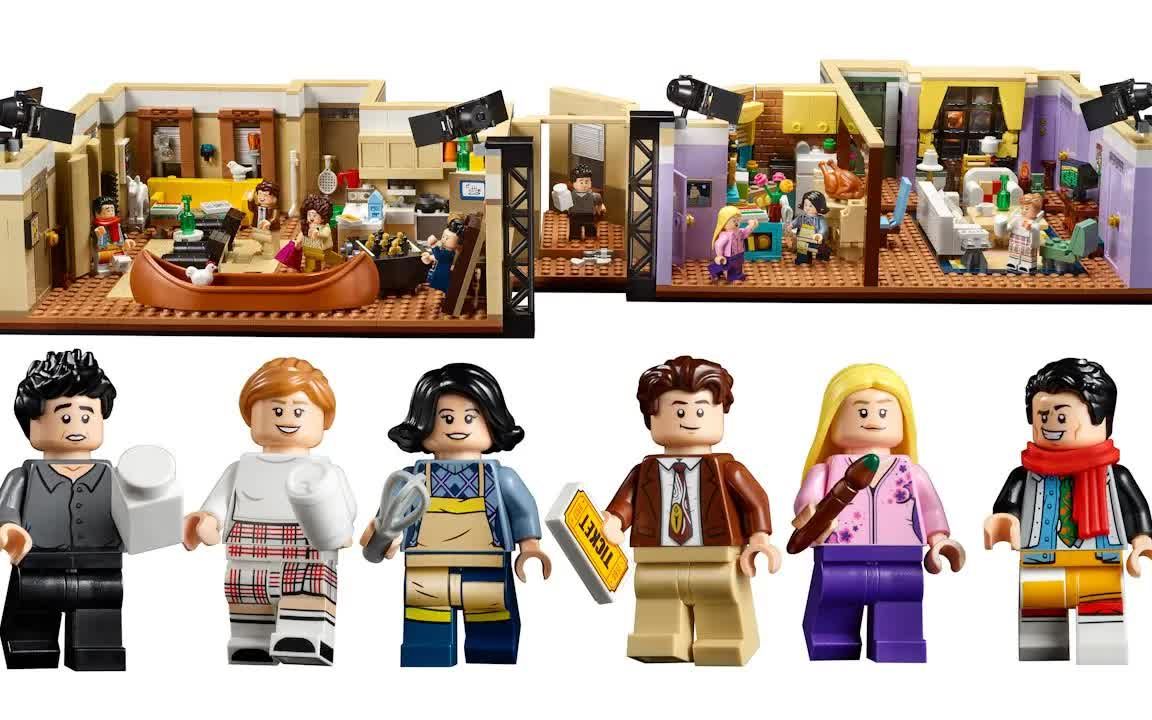 乐高lego 10292 老友记系列 莫妮卡和瑞秋的公寓 2021年版速拼评测