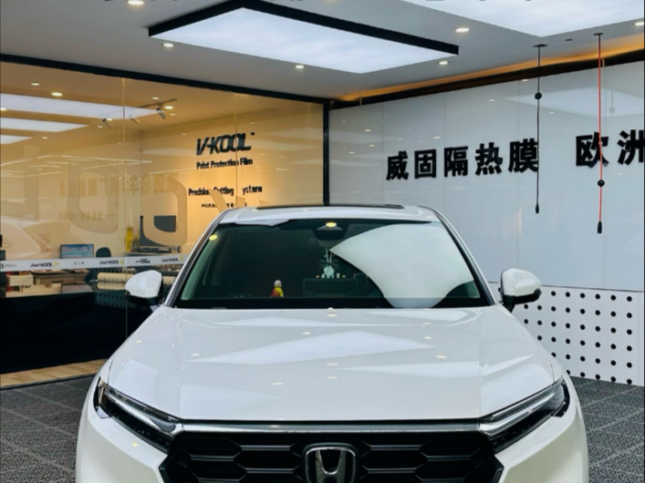 本田crv,装贴威固车衣,感谢客户的信任和支持,广林盛专业贴膜只贴好膜