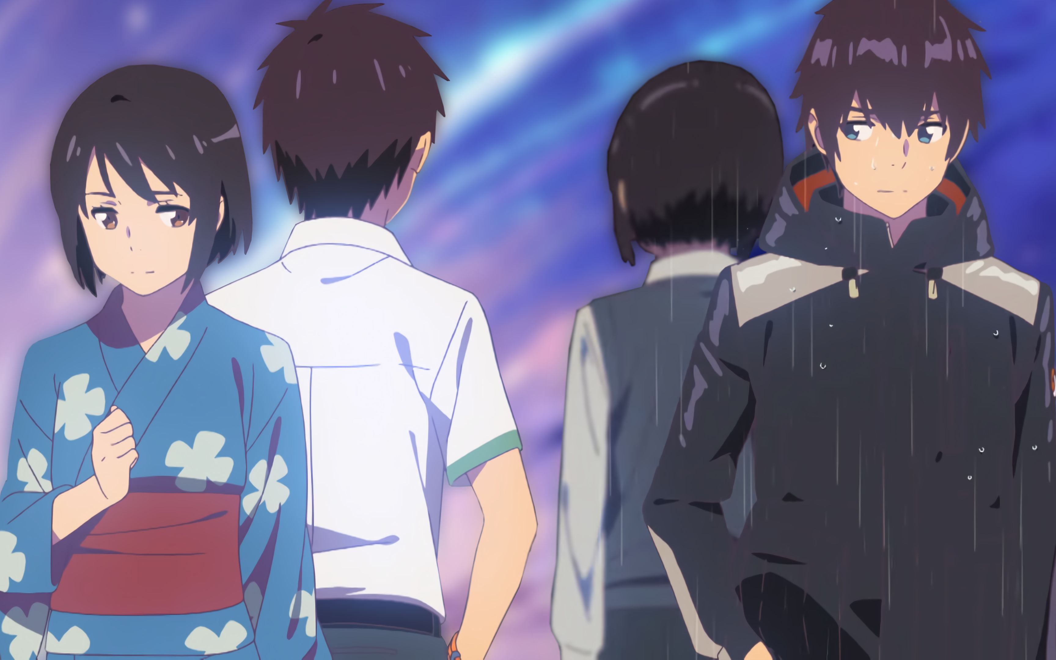 【4k 60帧/hdr/君名】你的名字高燃混剪