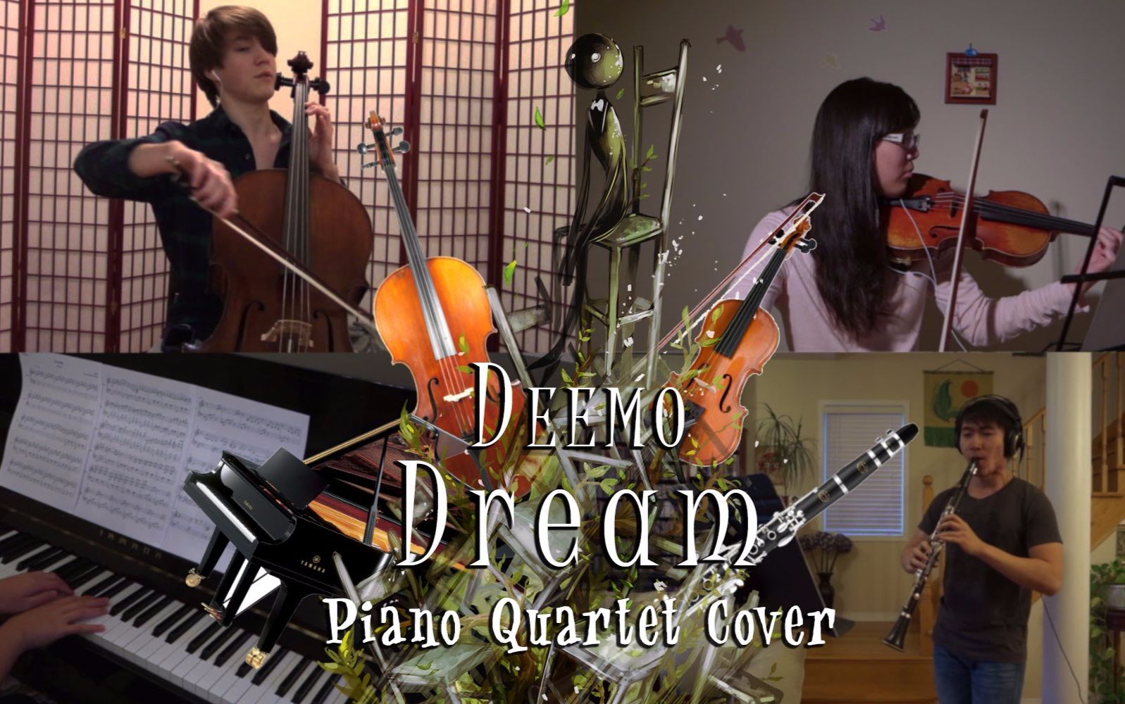 [图]【Deemo】古树旋律 - Dream 钢琴/大提琴/单簧管/小提琴 cover