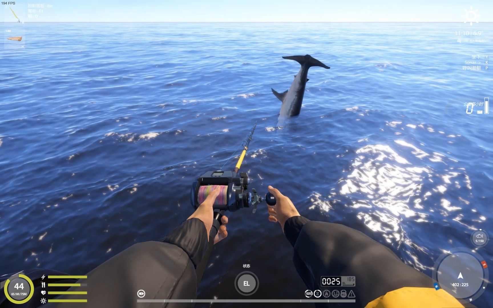 俄罗斯钓鱼4 剑鱼洗鳃