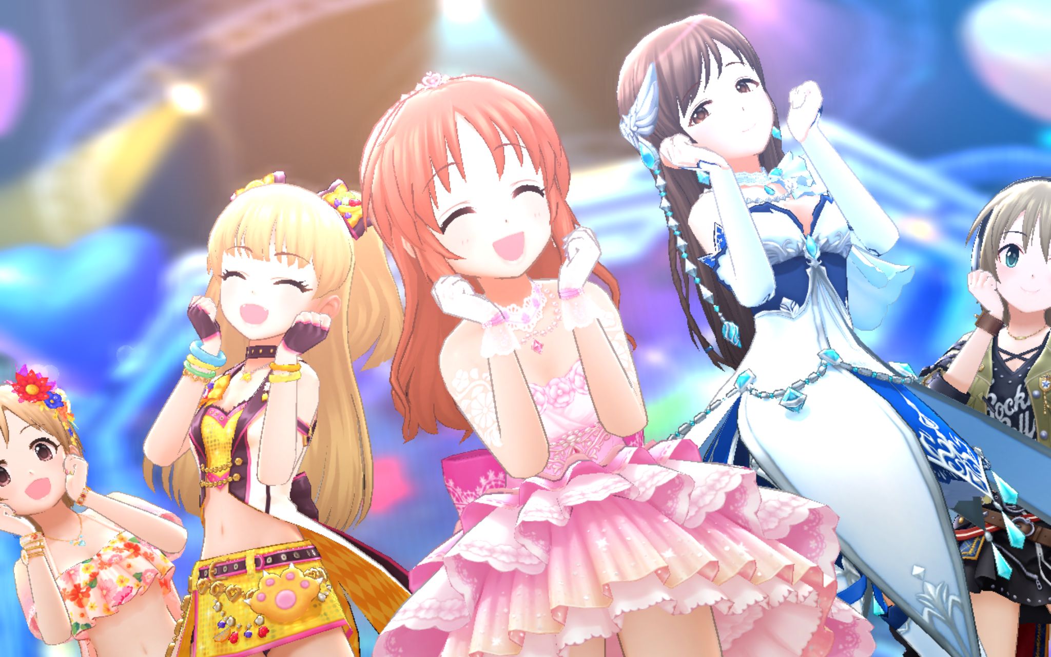 【偶像大师灰姑娘女孩星光舞台/cgss】无重力シャトル (全员 ssr ver.