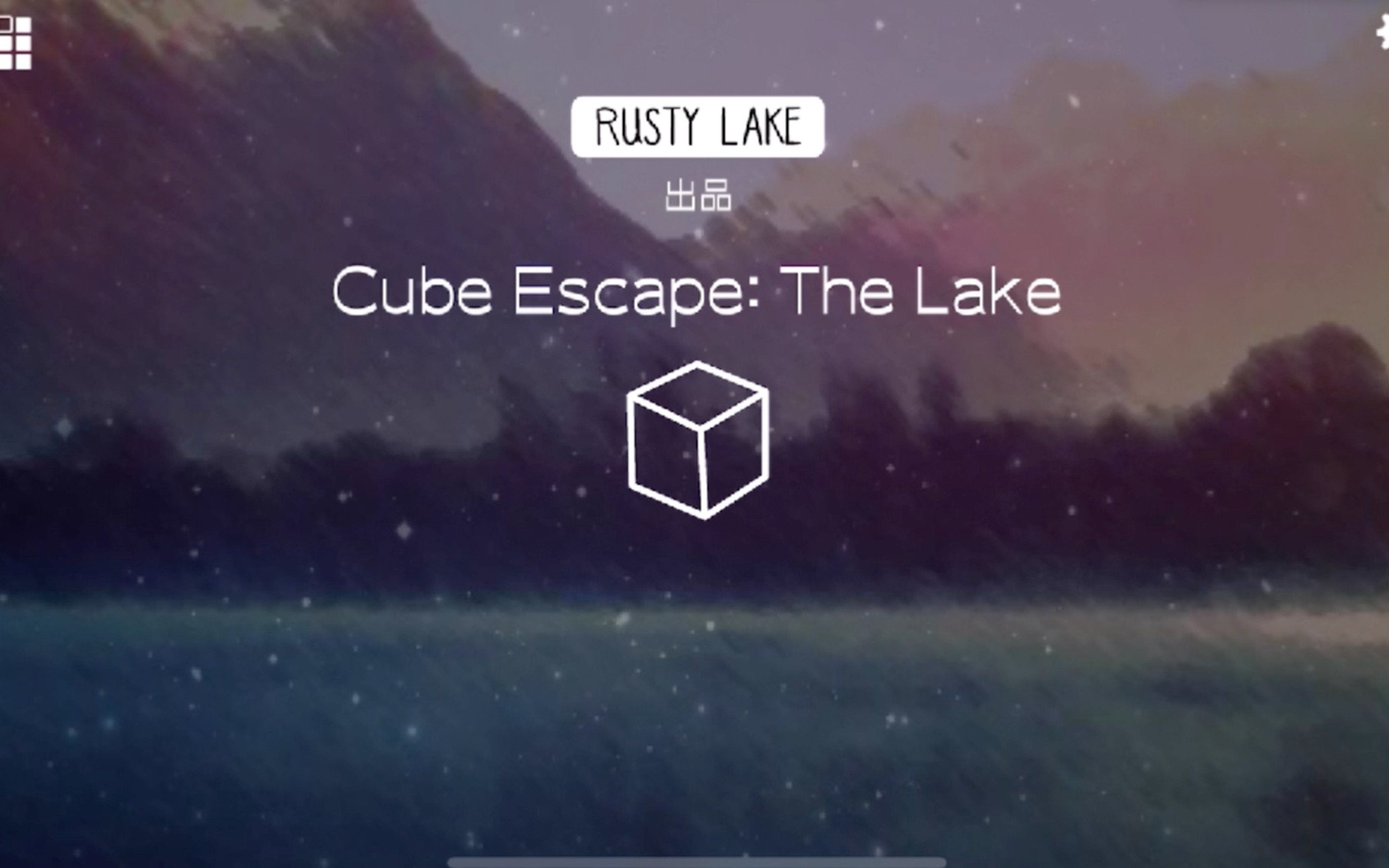 【游戏攻略】Cube EscapeThe Lake哔哩哔哩bilibili