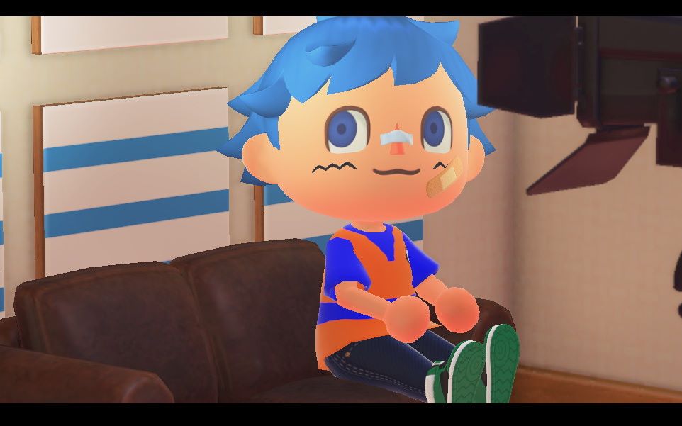 动物之森丨使用吉他配合弹奏都市kk