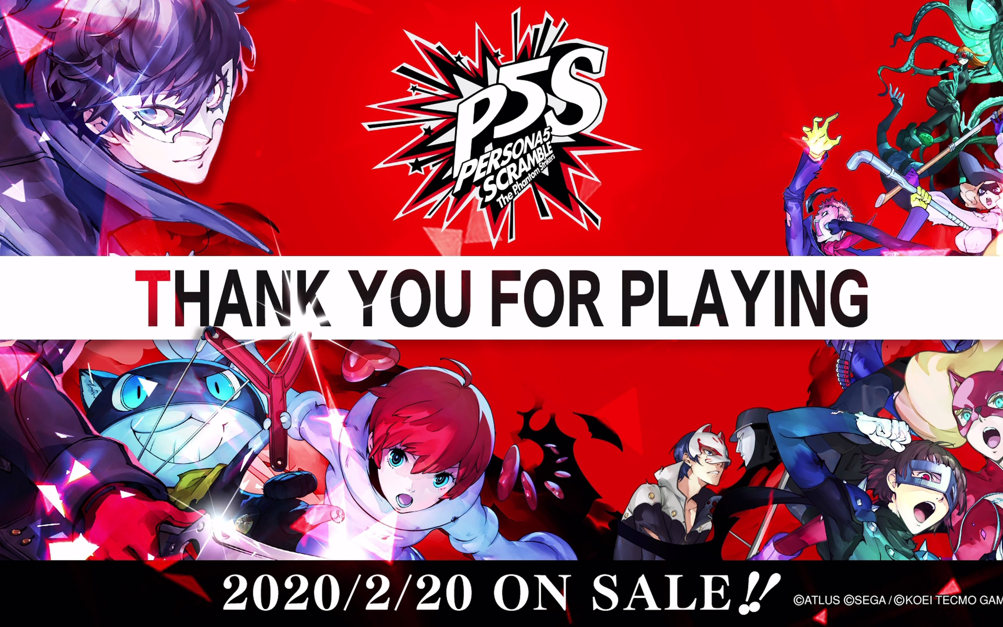 ps4日服《女神异闻录5s》试玩版完整流程【p5s】