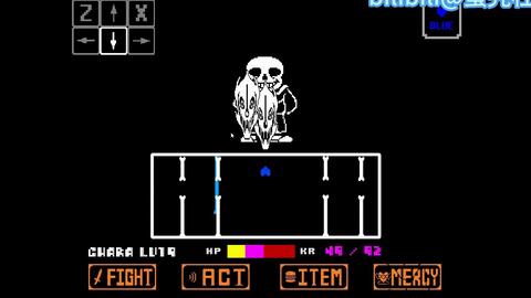 Sans Hard Mode Battle (Bad Time Simulator) 