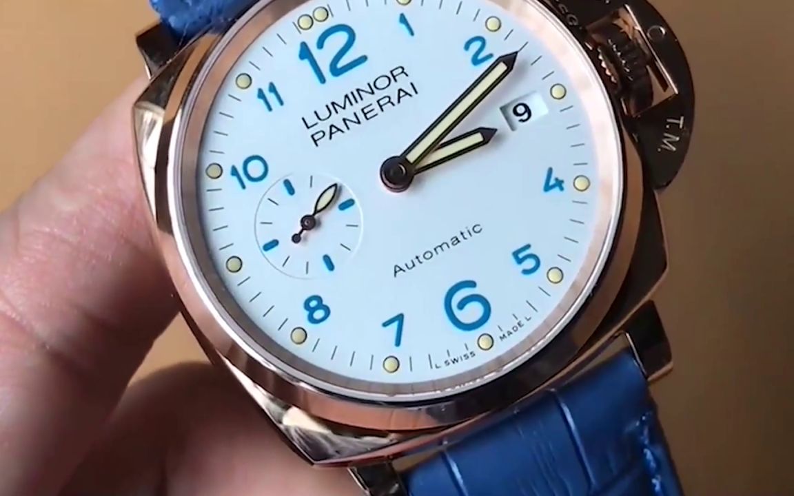 复刻手表专卖店vs沛纳海756红金腕表 自产9000机芯欧米茄一折手表