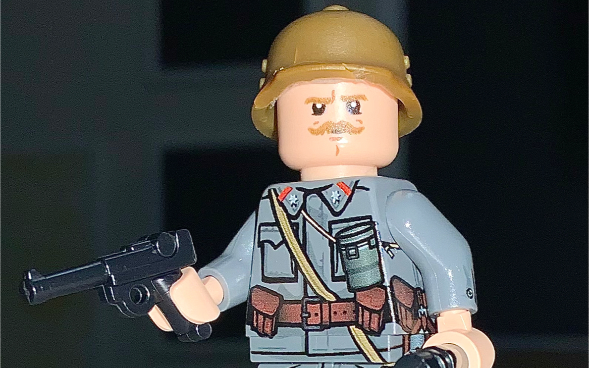 brickmania出品 人仔 一战奥匈帝国(奥地利)士兵