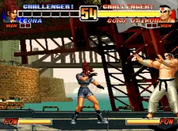 Download Video: Kof96 Leona vs Daimon Death Combo3